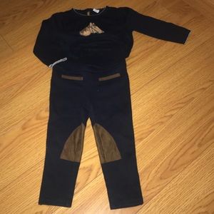 Janie and jack fall outfit sweater and pants